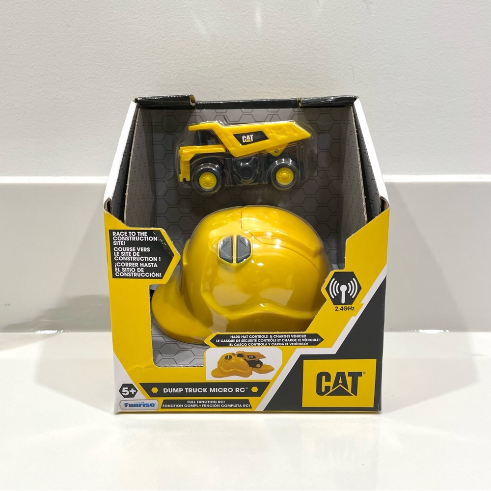 NEW CAT Dump Truck Micro Remote Control Toy